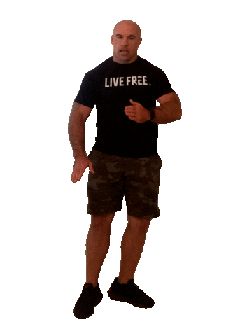 Live Free Community Fitness Sticker