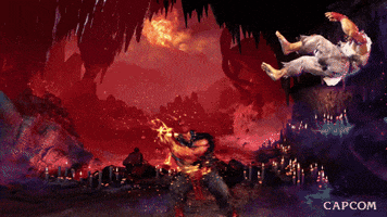Video Game Flame GIF by CAPCOM
