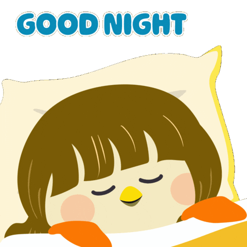 Good Night Sticker by Finch Care