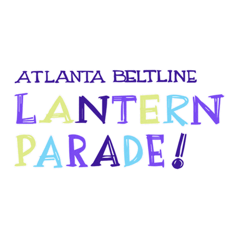 Lantern Parade Sticker by Atlanta Beltline