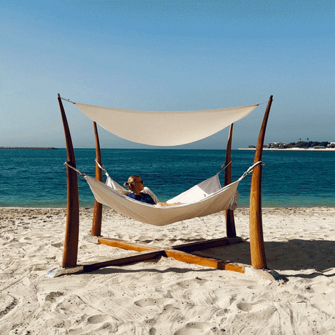 Beach Chilling GIF by Visit Abu Dhabi