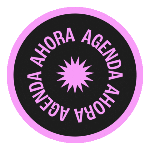 Pink Circle Sticker