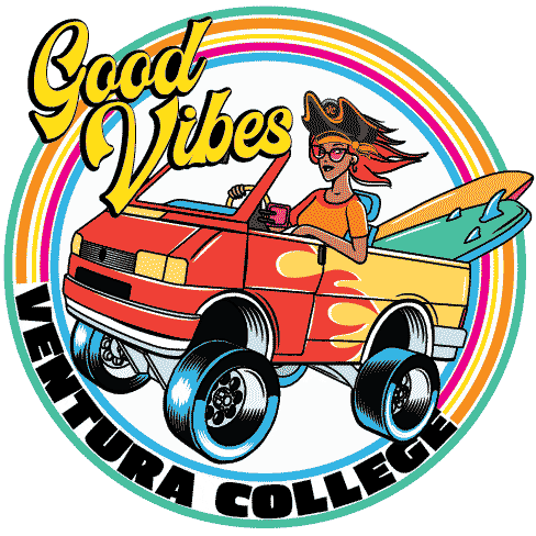 Good Vibes Summer Sticker by Ventura College Official