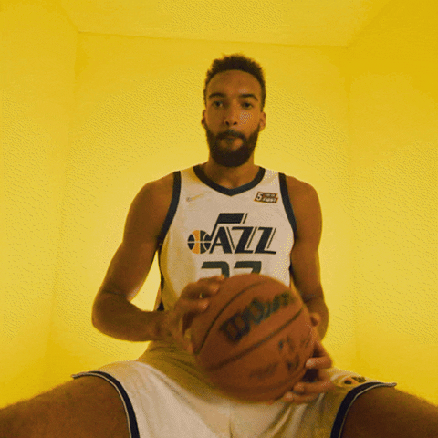 Rudy Gobert Sport GIF by Utah Jazz
