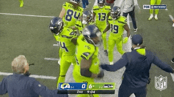 Seattle Seahawks Hug GIF by NFL
