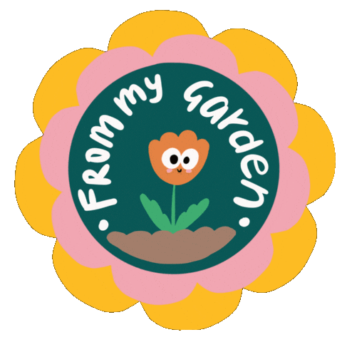 Flower Power Flowers Sticker by stopmotreats