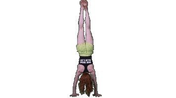 Handstand Sticker by Olivia Vivian