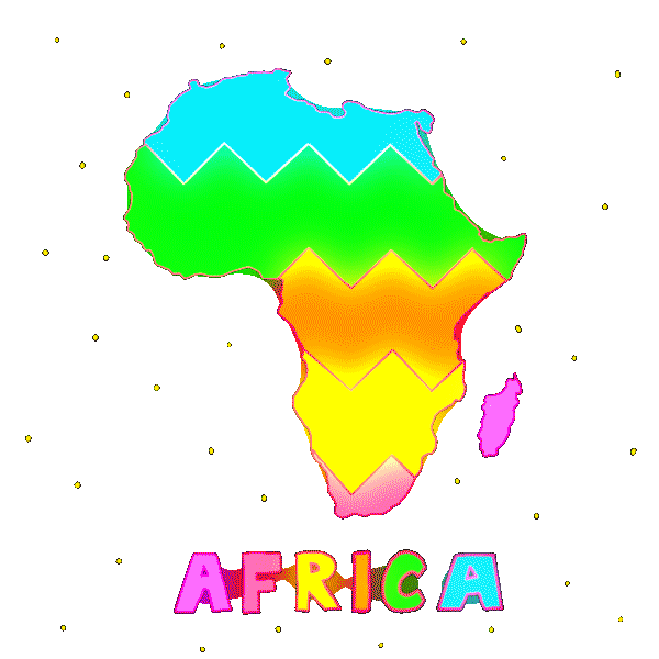 Africa Nia Sticker by Patricia Battles