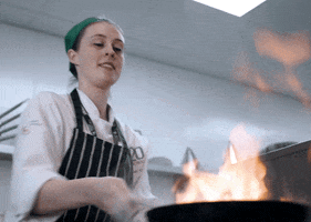 Fire Cooking GIF by Hugh Baird College and University Centre