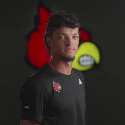 Tennis GIF by Louisville Cardinals