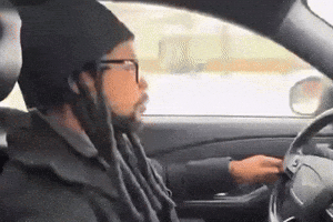 Stop Driving GIF