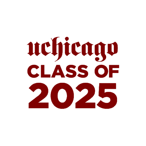 Class Of 2025 Sticker by The University of Chicago
