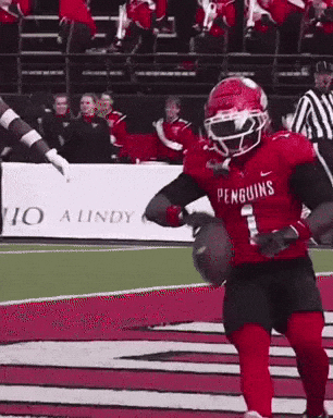 College Football Penguin GIF
