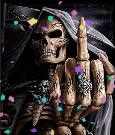 Skeleton Reaper GIF