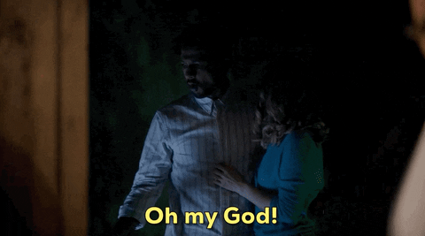 Oh My God Reaction GIF by CBS - Find & Share on GIPHY