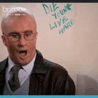 Shocked How Dare You GIF by BritBoxUK