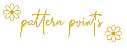 Pattern Points Sticker by Common Stitch