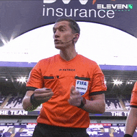 Coin Referee GIF by ElevenSportsBE