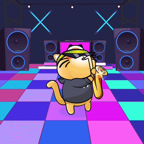 Happy Dance Party GIF by Mochimons
