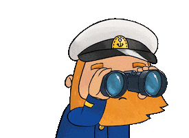 Captain Navy Sticker by World of Warships