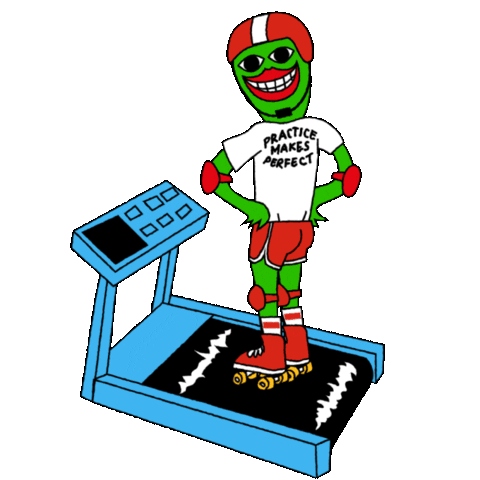 Rollerblading Personal Trainer Sticker by KAKTUZBOY