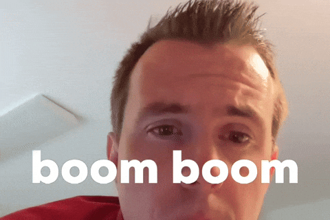 Boom Boom GIF by Luke Guy - Find & Share on GIPHY