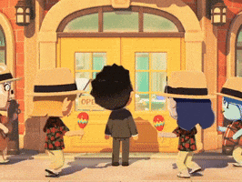 Tomodachi Life Yakuza GIF