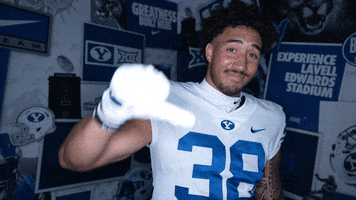 Byu Football Thumbs Down GIF by BYU Cougars