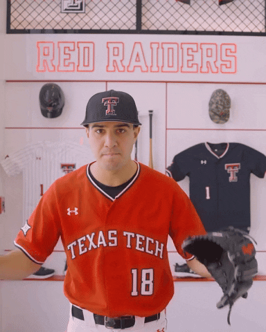 Isaiah Rhodes GIF by Texas Tech Baseball