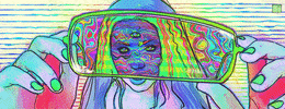 artists on tumblr tripping out GIF by Phazed