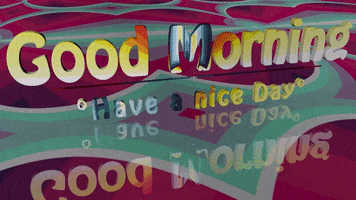 Good Morning 3D GIF