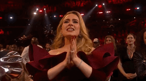 Grammy Awards Adele GIF by Recording Academy / GRAMMYs - Find & Share on GIPHY