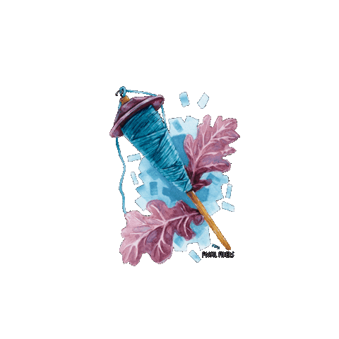 FossilFibers Sticker