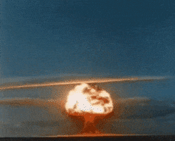 Nuclear Bomb Explosion GIF