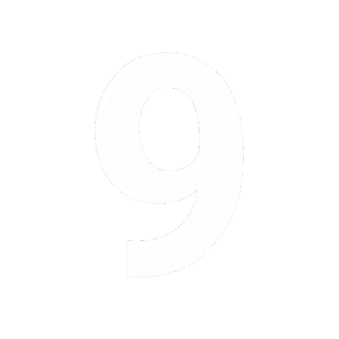 Doodle Number Sticker by Huddl Studio