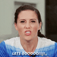 alex morgan yes please becky make me fall more in love with you GIF
