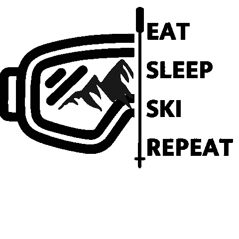 Skifahren Sticker by Obertauern