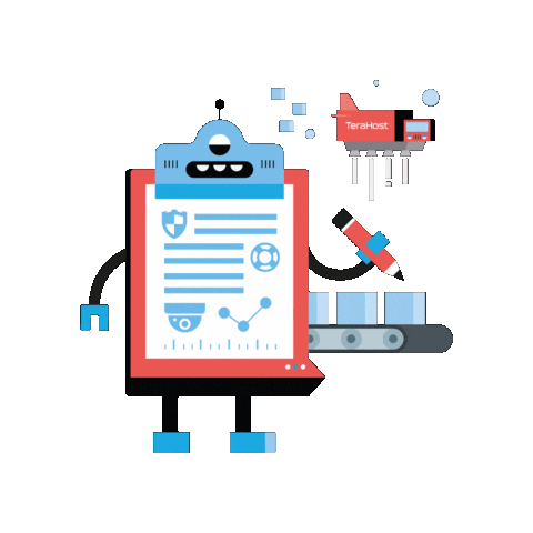 Terahost IT Support Sticker