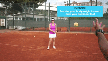 Tennis Court Exercises GIF by fitintennis