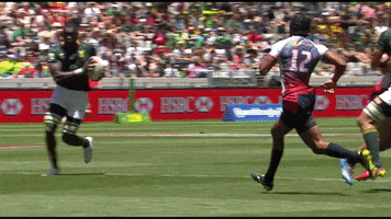 Sidestep South Africa GIF by World Rugby