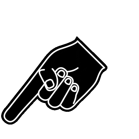 Finger Pointing Sticker by Sneak A Venue