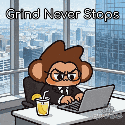 Grinding Locked In GIF by Chimpers
