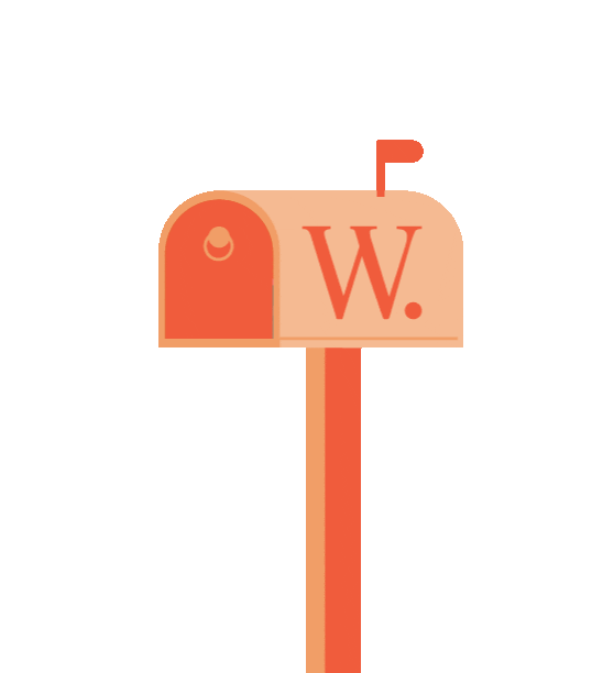 Mail Sticker by Wordfetti