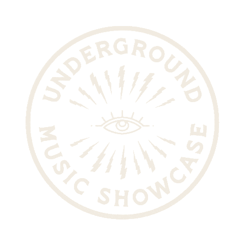 Underground Music Showcase Sticker
