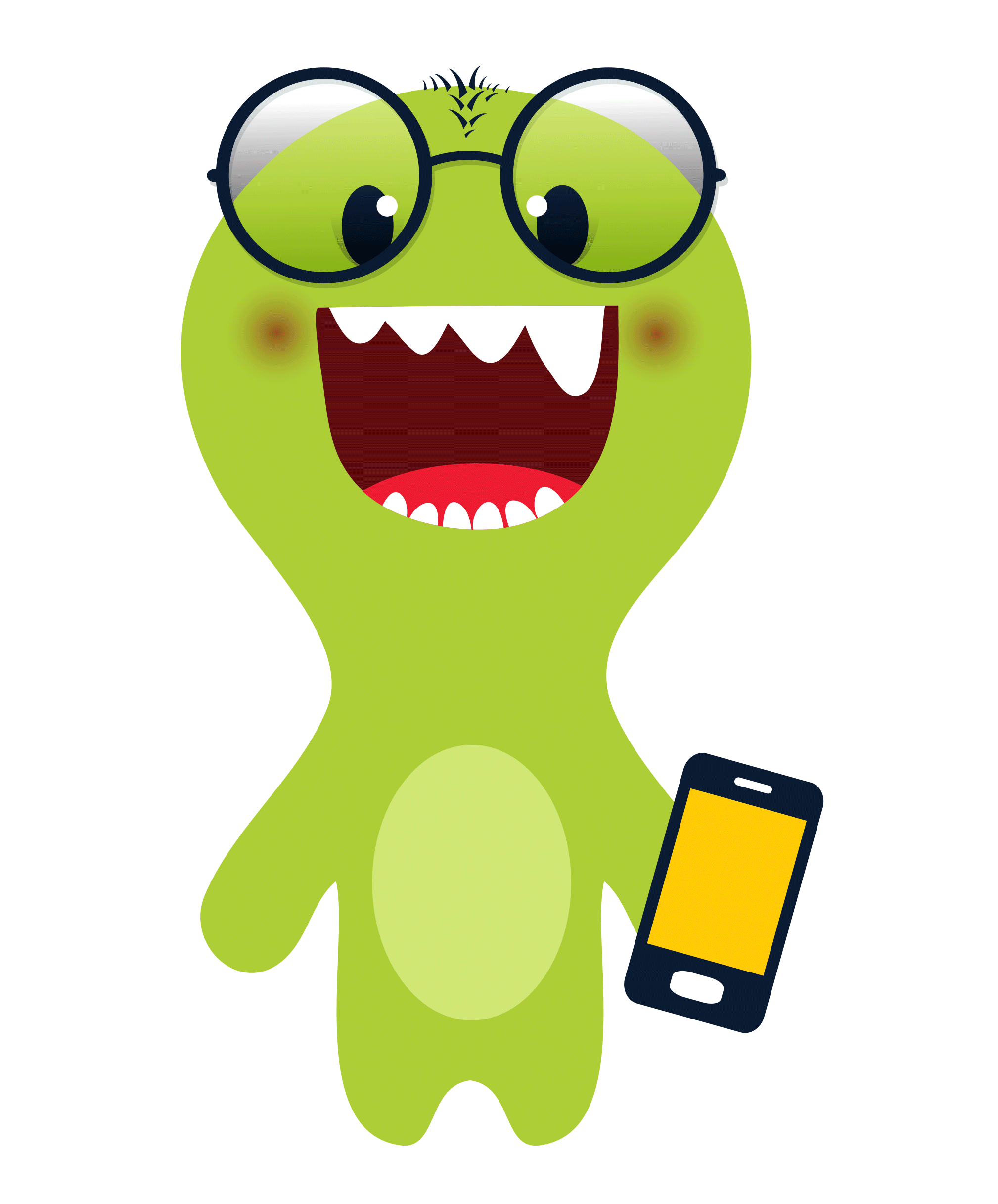 Monster Smartphone Sticker by Game Station for iOS & Android GIPHY