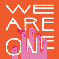 Come Together We Are One GIF by INTO ACTION
