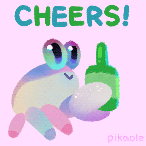 Marine Life Party GIF by pikaole