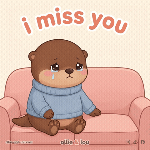 Sad Miss You GIF by Ollie & Lou