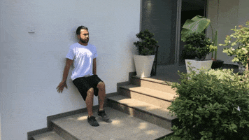 Wall Sit GIF