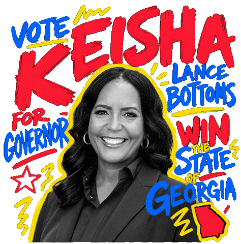 Keisha Lance Bottoms Klb Sticker by Isaac Hayes III Giphy Page